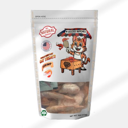 Freeze Dried Raw Large Raw Shrimp Car Treats